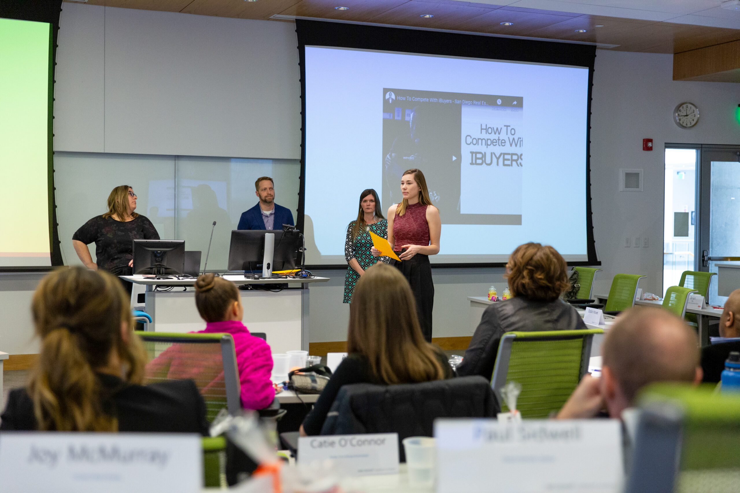Students in classroom during the 2019 UMKC Realtor Leadership Academy session