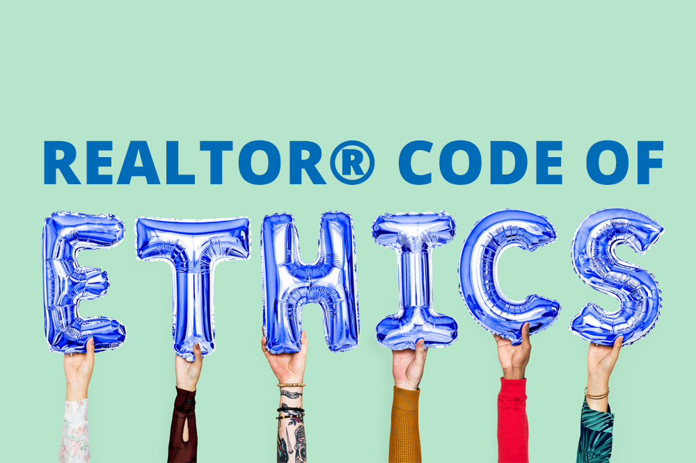 Text on image: Realtor Code of Ethics
